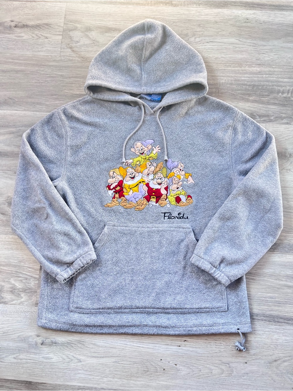Vintage Disney Snow White And The Seven Dwarfs Fleece Hoodie